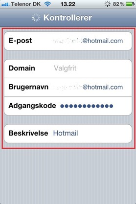 hotmail iphone