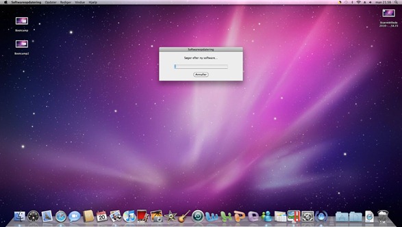 Mac OS X opdatering