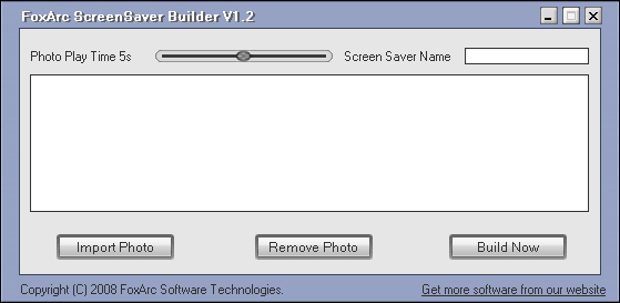ScreenSaver Builder